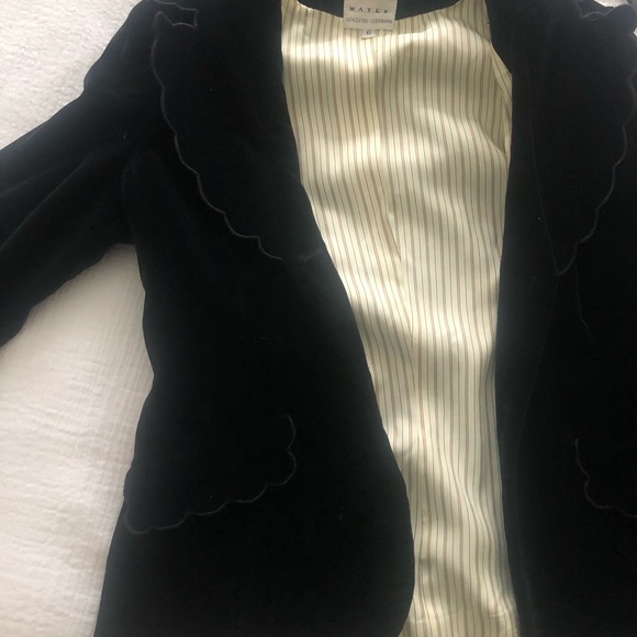 Vintage velvet suit - Picture 3 of 4